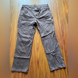 Brown Corduroy Pants size 16 short women’s